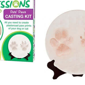 Dog paw print plaster kit best sale