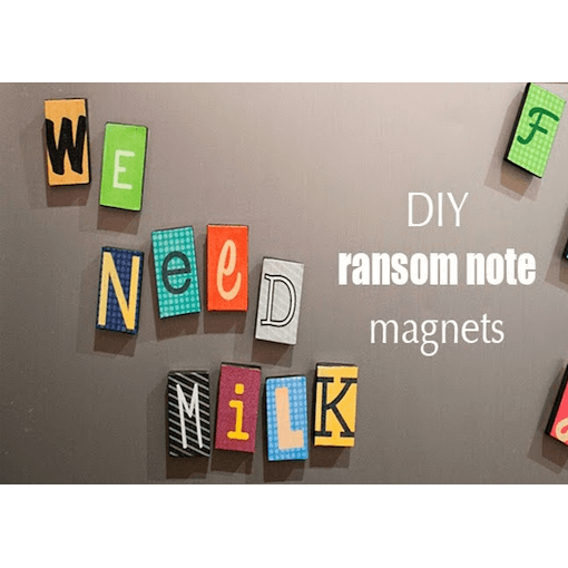 Ransom Fridge Magnets - The Unusual Gift Company